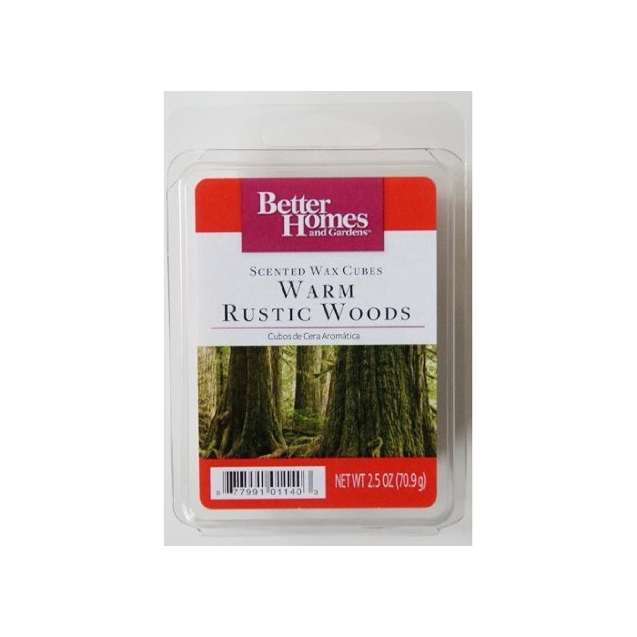 Better Homes and Gardens Warm Rustic Woods Scented Wax Cubes