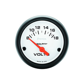 Auto Meter 5791 Phantom Electric Voltmeter Gauge