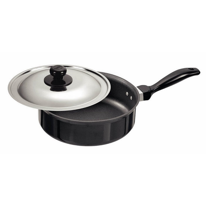 Futura Non-Stick Curry Pan (Saute Pan) 2.0 Litre with Steel Lid