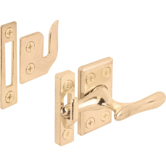 Prime-Line Products H 3553 Casement Window Lock, Brass Plated