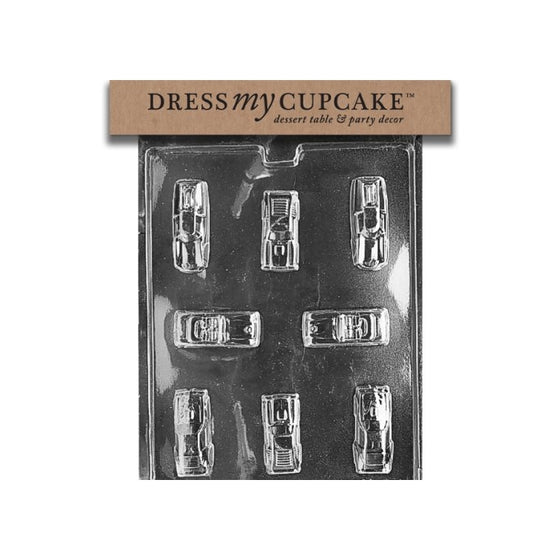 Dress My Cupcake Chocolate Candy Mold, Cars