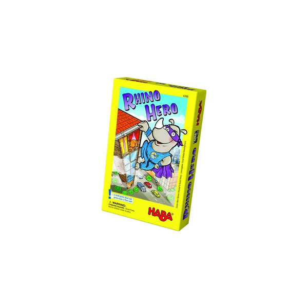 HABA Rhino Hero A Heroic Stacking Card Game for Ages 5 and Up - Triple Award Winner