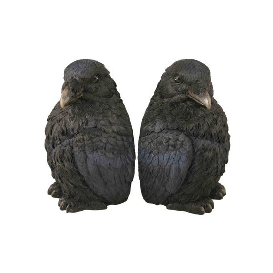 Raven Bookend Set