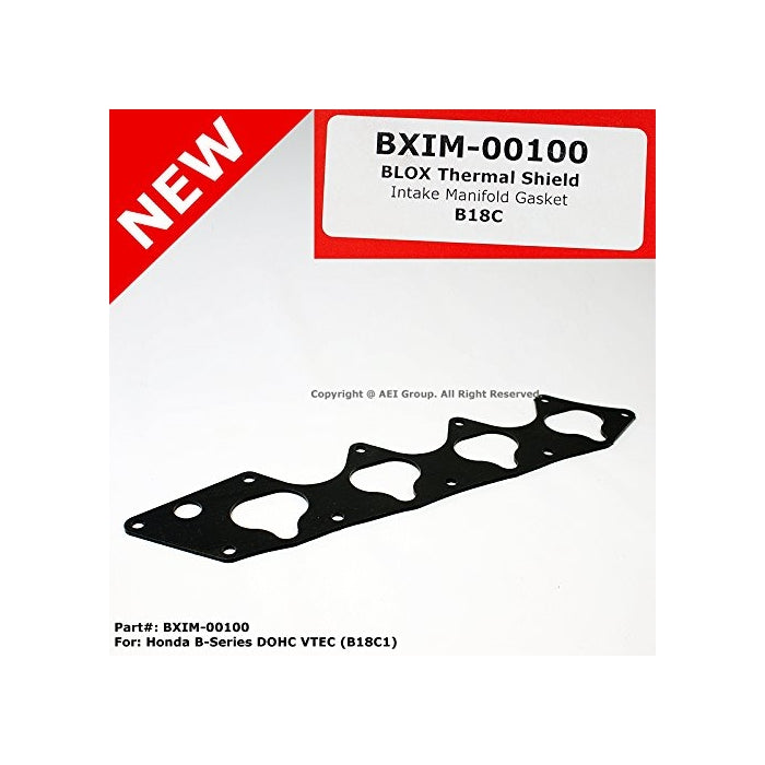 Blox Racing BXIM-00100 Thermal Shield Intake Manifold Gasket for Acura Integra GS-R Engine