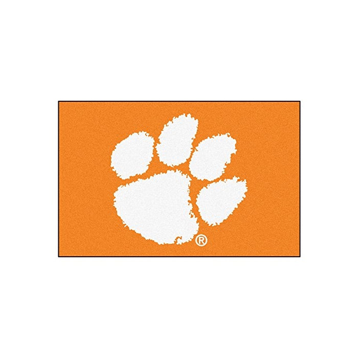 FANMATS NCAA Clemson University Tigers Nylon Face Starter Rug