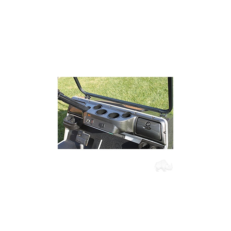 Club Car DS Custom Dash - Carbon Fiber