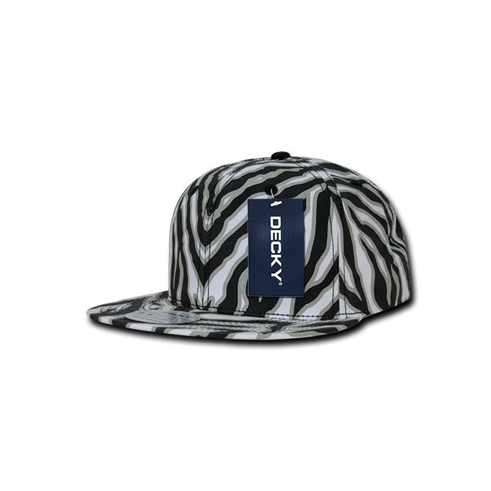DECKY Ziger Solid Snapbacks, Black
