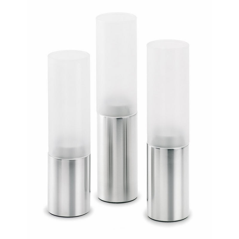 Blomus 3-Piece Tealight Holder Set, Cylinder