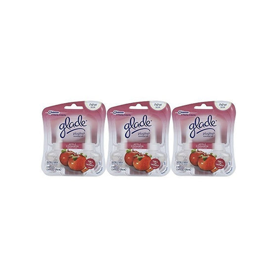 Glade 13074 Apple Cinnamon Glade PlugIns Scented Oil Refills 2 Count