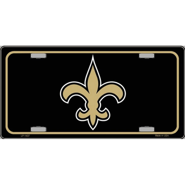 Smart Blonde LP-1437 Fleur de lis Metal Novelty License Plate