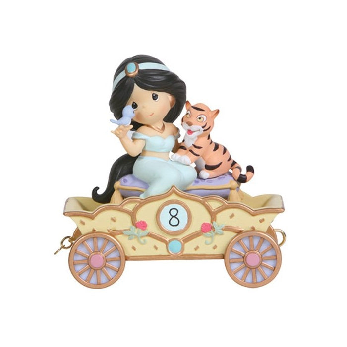 Precious Moments, Disney Showcase Collection,Eight Is Great!, Disney Birthday Parade, Age 8, Resin Figurine, 114425