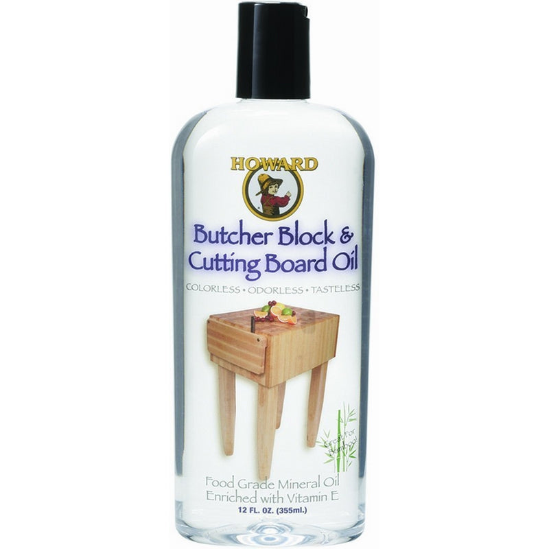 Howard BBB012 Cutting Board Oil, 12-Ounce