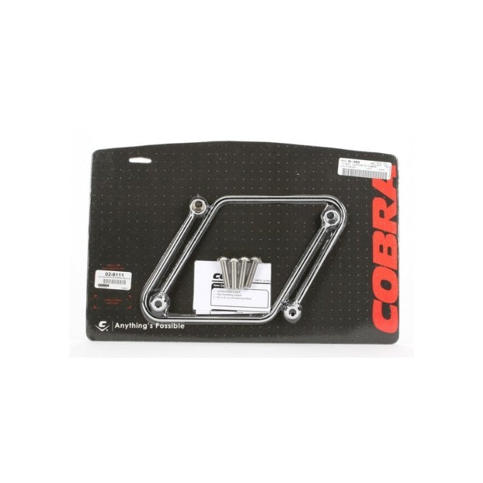Cobra Saddlebag Supports Chrome for Honda Shadow 750 Spirit 02-6111