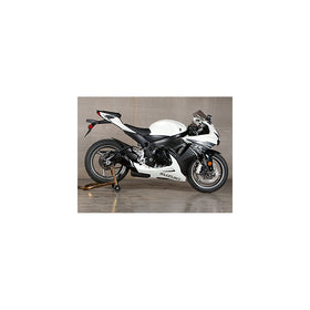 11-16 SUZUKI GSXR600 & 750: M4 GP Series Slip-On Exhaust - Black (BLACK)