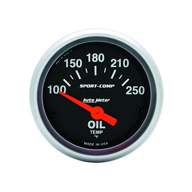 Auto Meter 3347 Sport-Comp Electric Oil Temperature Gauge