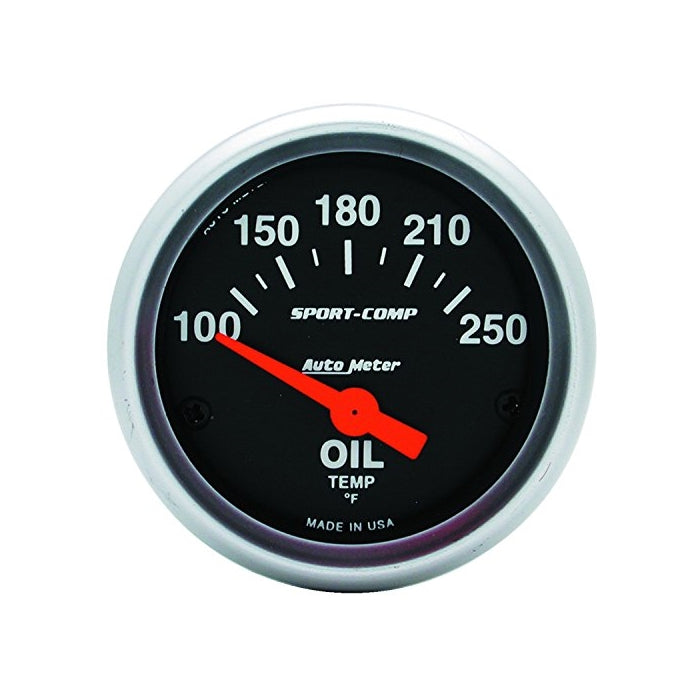 Auto Meter 3347 Sport-Comp Electric Oil Temperature Gauge