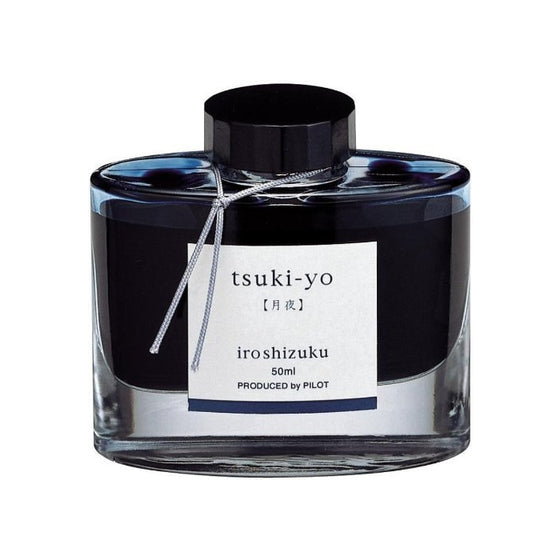 Pilot Iroshizuku Bottled Fountain Pen Ink, Tsuki-Yo, Moonlight, Teal (69205)