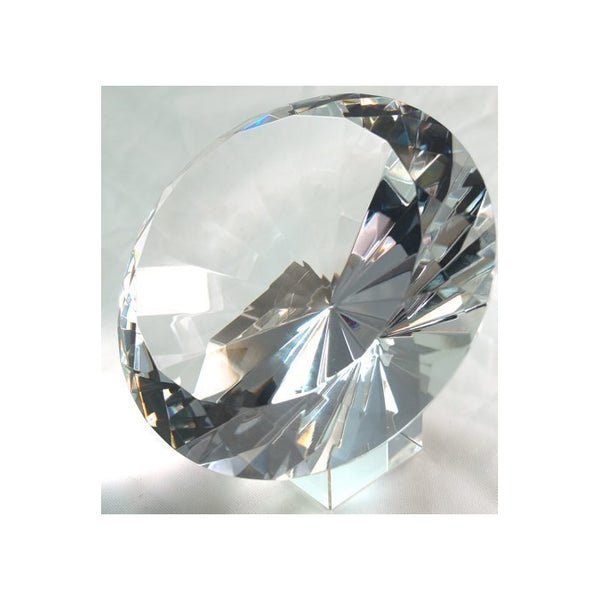 120mm 5" Original Crystal Diamond Jewel Paperweight