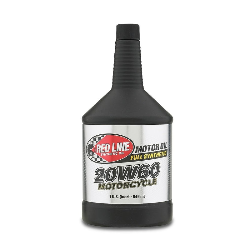 Red Line 12604 20W60 Motorcycle Oil, 1 Quart, 1 Pack