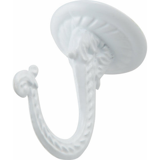 OOK 50330 Jumbo Swag Hook with Hardware, White