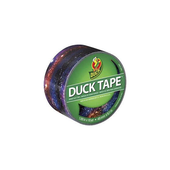 Duck Brand 283039 Printed Duct Tape, Galaxy, 1.88 Inches x 10 Yards, Single Roll