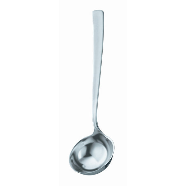 Rösle Stainless Steel Serving Ladle, Flat Handle, 2.7-Ounce