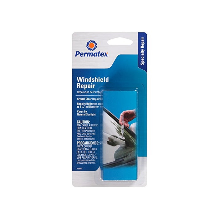 Permatex 16067 Bullseye Windshield Repair Kit.025 oz. Syringe