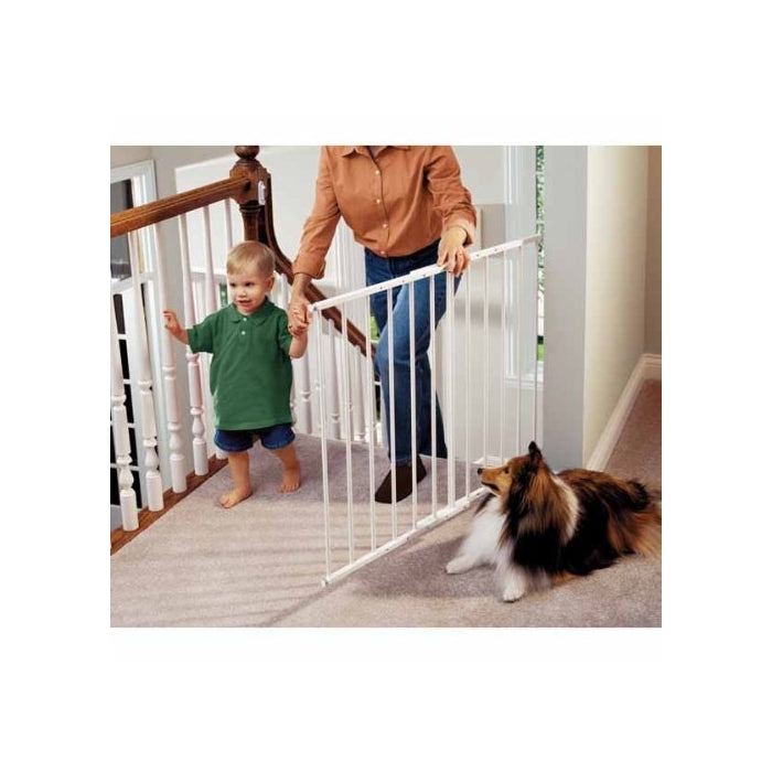 Kidco Safeway Gate, Top of Stairs Gate, White