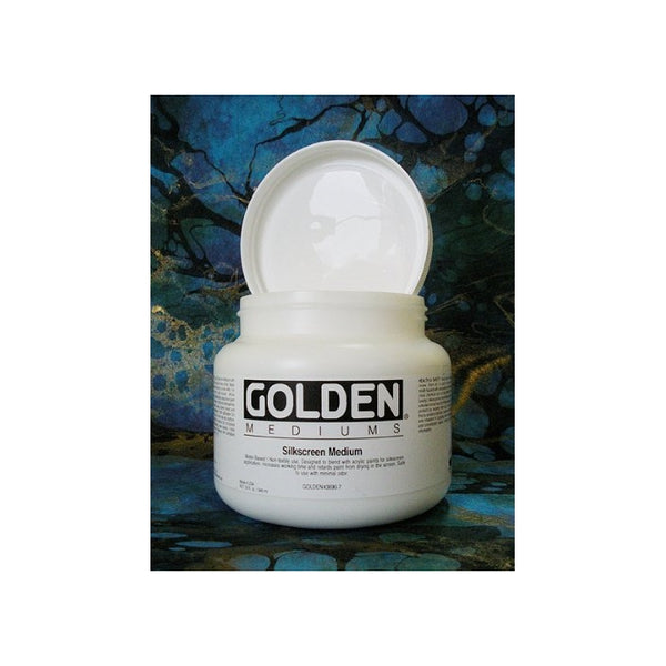 Golden Acryl Med 8 Oz Silkscreen Medium