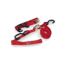 BikeMaster Tiedowns With Integrated Soft Hooks (RED)