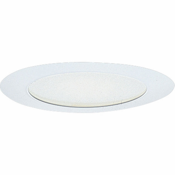 Progress Lighting P8060-28 Albalite Glass Metal Flange Insulation Must Be 3-Inch From Housing 7-3/4-Inch Outside Diameter, Bright White