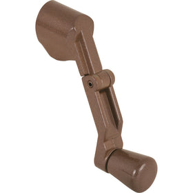 Prime-Line Products H 3960 Folding Casement Handle, Bronze, Adaptor For Multiple Spline Diameters