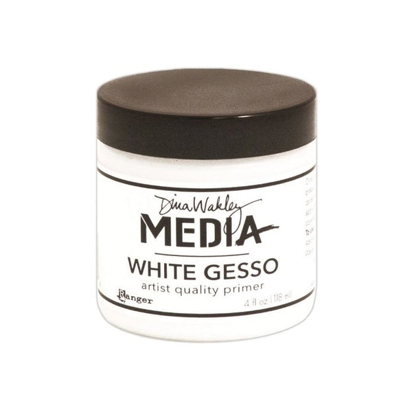 Dina Wakley Media Gesso 4oz Jar, White