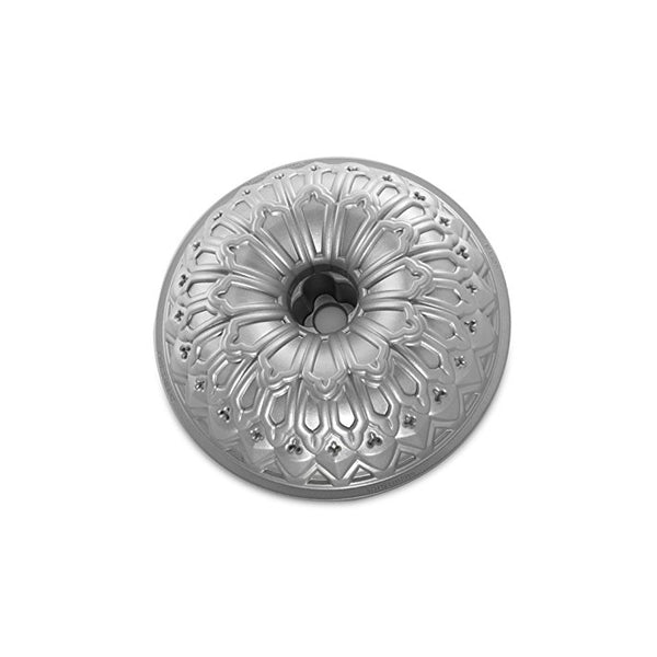 Nordic Ware Stained Glass Bundt Pan, Metallic