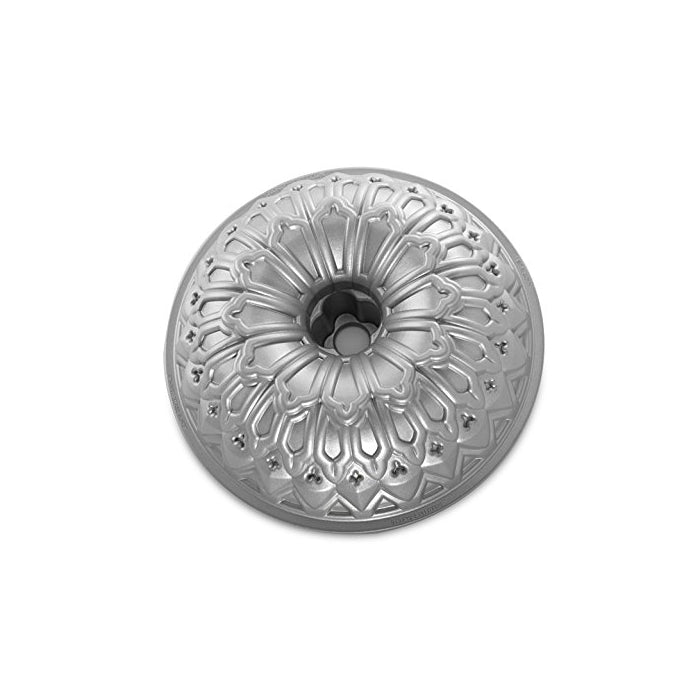 Nordic Ware Stained Glass Bundt Pan, Metallic