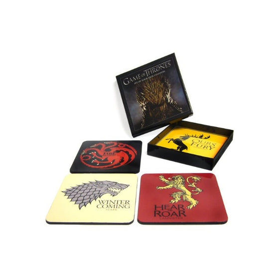 Dark Horse Deluxe Game of Thrones: House Sigil Coaster Set