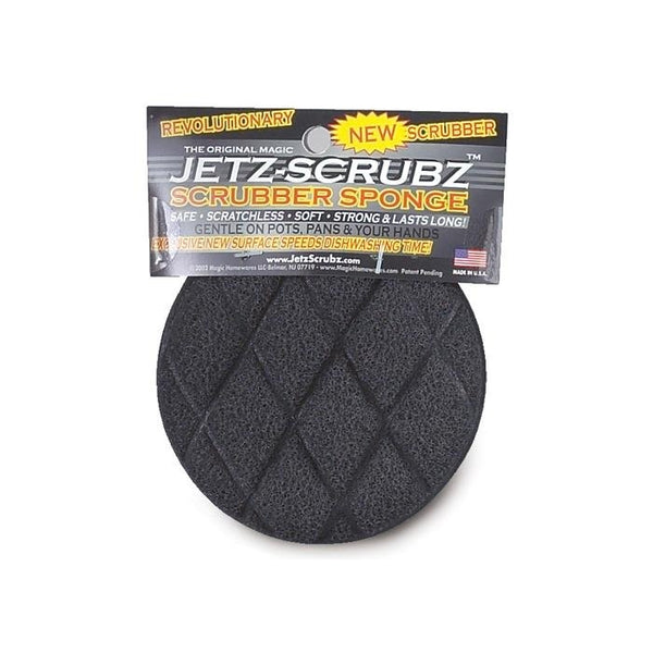 Jetz-Scrubz J22 Scrubber Sponge, Round, Made in the USA