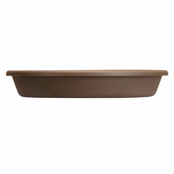 Akro Mils SLI08000E21 Classic Saucer for 8-Inch Classic Pot, Chocolate, 8.38-Inch