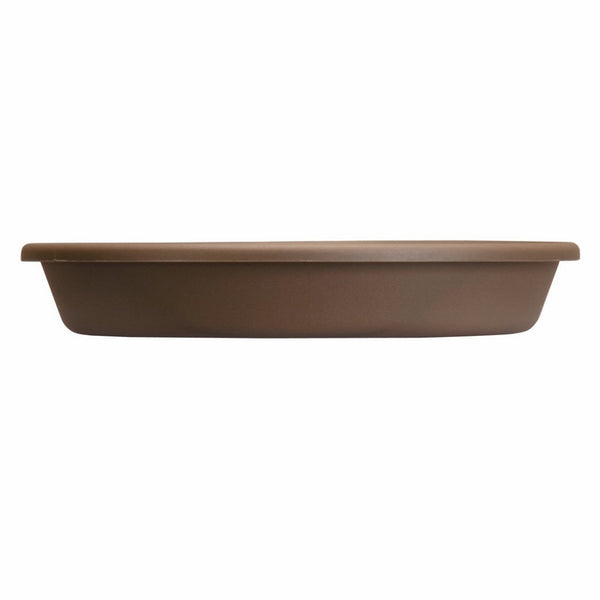 Akro Mils SLI08000E21 Classic Saucer for 8-Inch Classic Pot, Chocolate, 8.38-Inch