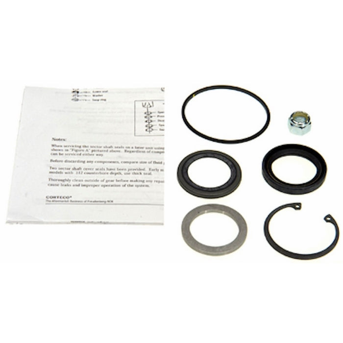 Edelmann 8773 Power Steering Gear Box Pitman Shaft Seal Kit