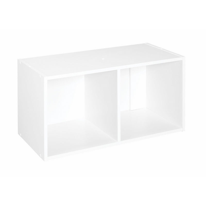 ClosetMaid 8947 Cubeicals Organizer, 2-Cube, White