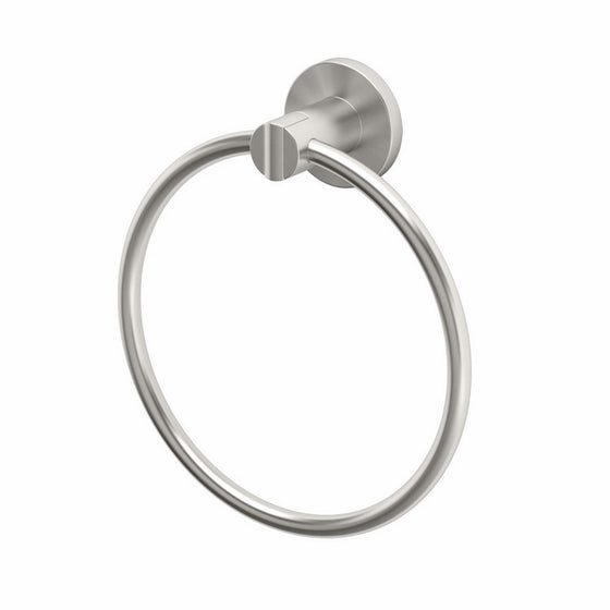 Gatco 4692 Channel Towel Ring, Satin Nickel