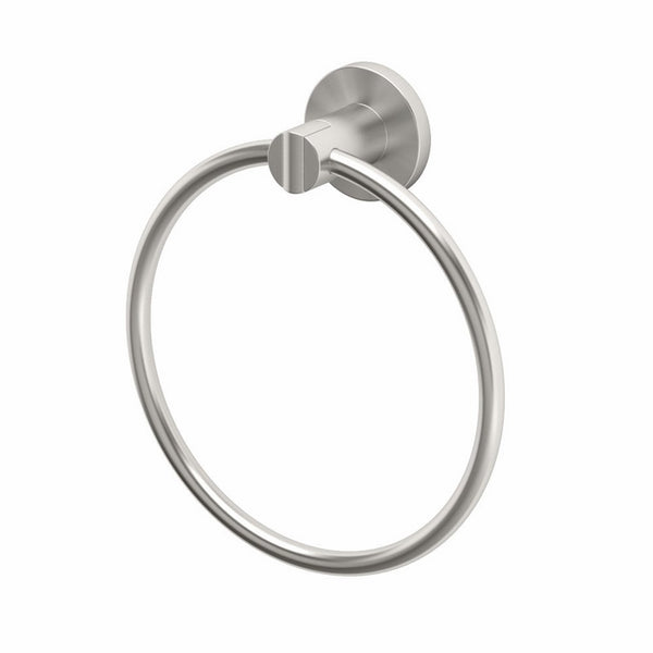 Gatco 4692 Channel Towel Ring, Satin Nickel
