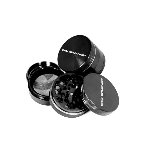 Cali Crusher Herb Grinder 4 Piece Black