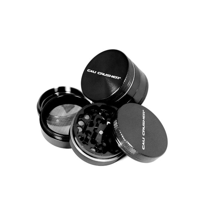 Cali Crusher Herb Grinder 4 Piece Black