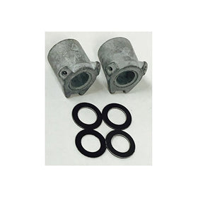 Holley Performance 121-28 Accelerator Pump Discharge Nozzle; 0.028 in. Hole Size; Tube Type; Incl. 2 Nozzles/4 Gaskets;