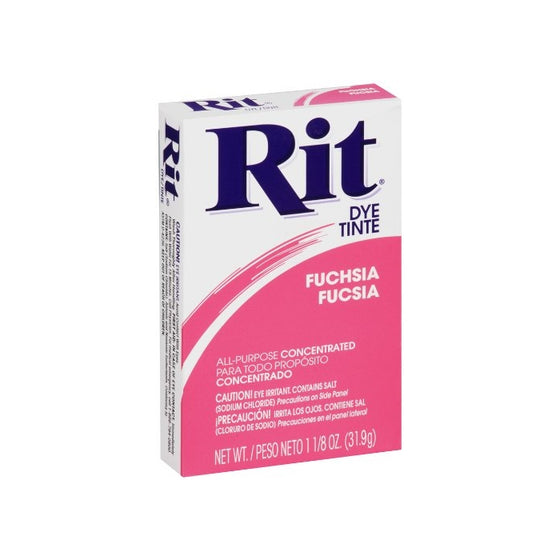 Rit All-Purpose Powder Dye, Fuchsia