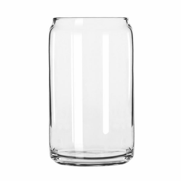 Libbey 209 Glass Can (Set of 24), Clear