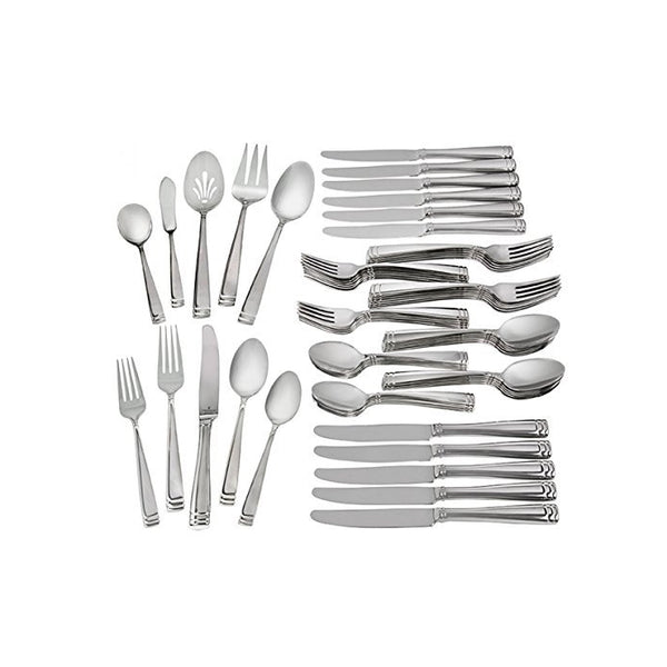 Waterford Conover 18/10 Stainless Steel 65-Piece Set, Service for 12