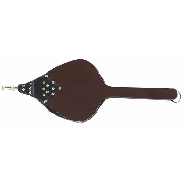 Uniflame, C-6173, 25 in. Dark Stained Hand Carved Bellow with Long Handle